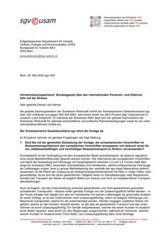  Bundesgesetz über den internationalen Personen- und Güterverkehr auf der Strasse