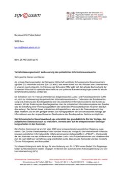  Verbesserung des polizeilichen Informationsaustauschs