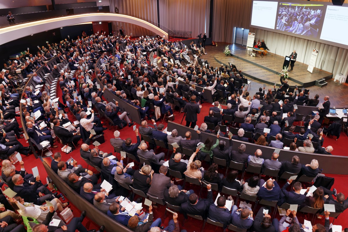 Congrès suisse des arts et métiers le 16 mai 2018 au Kursaal de Berne