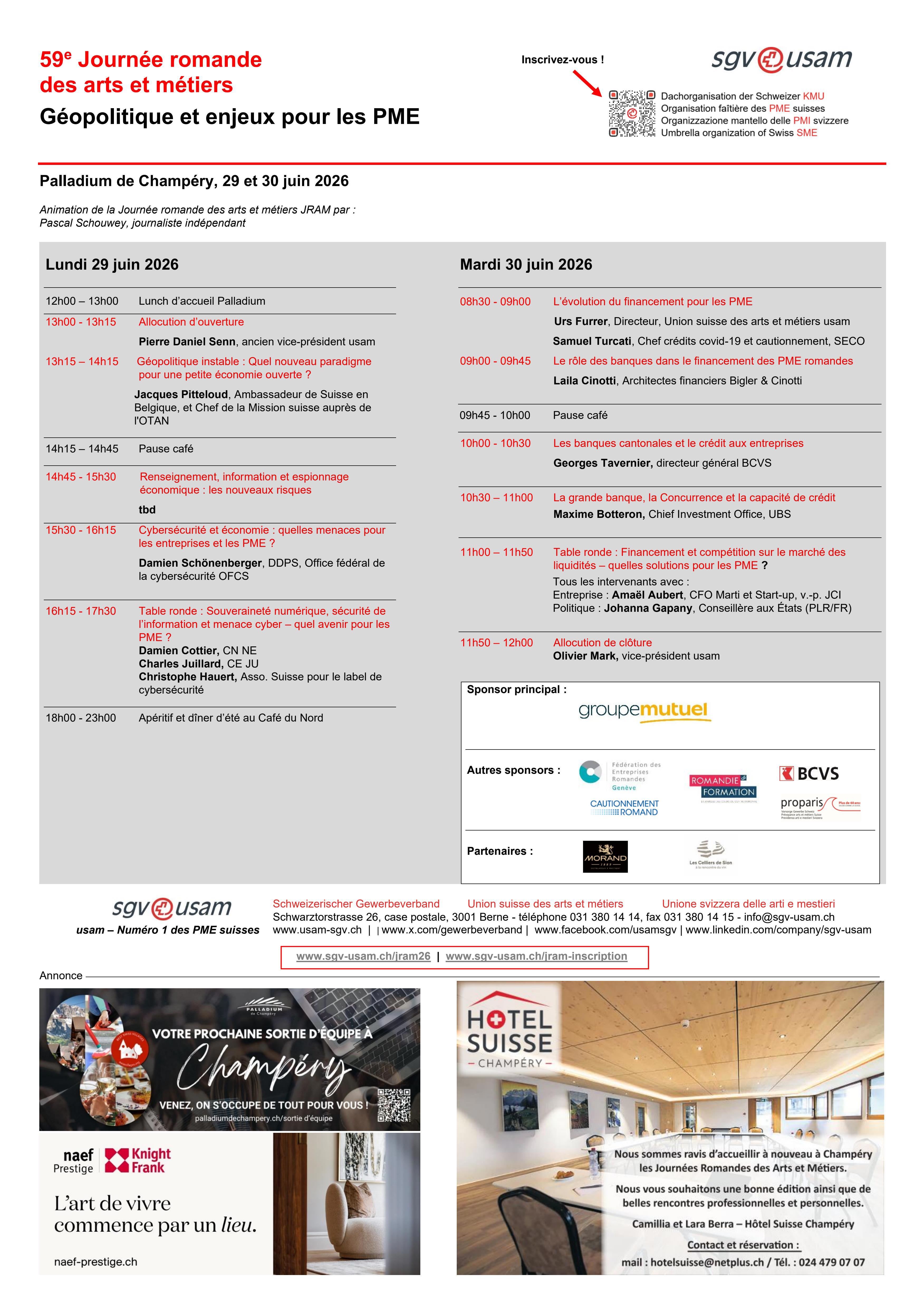 Programme des 24 Heures de Champéry 2026