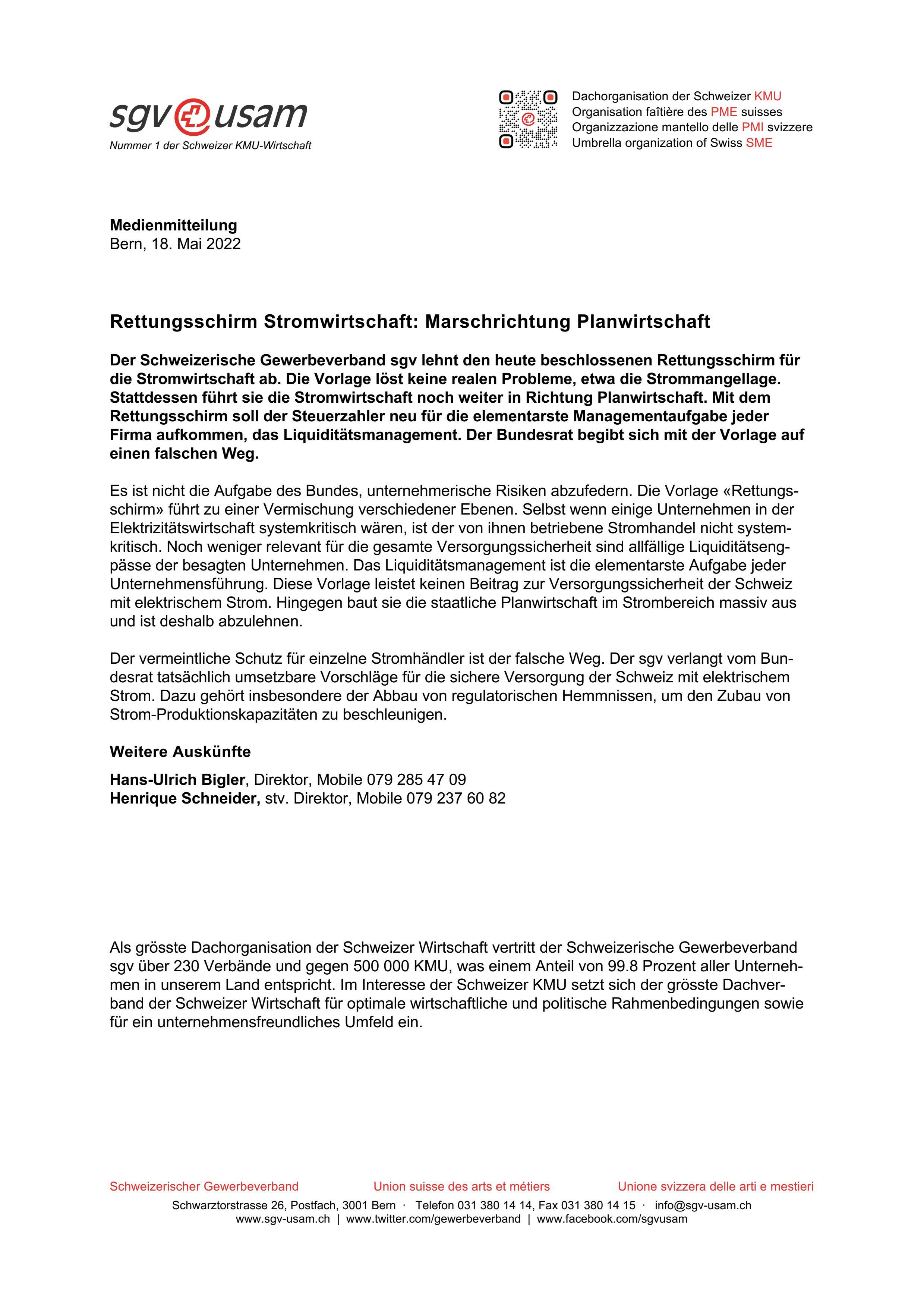 Rettungsschirm Stromwirtschaft: Marschrichtung Planwirtschaft