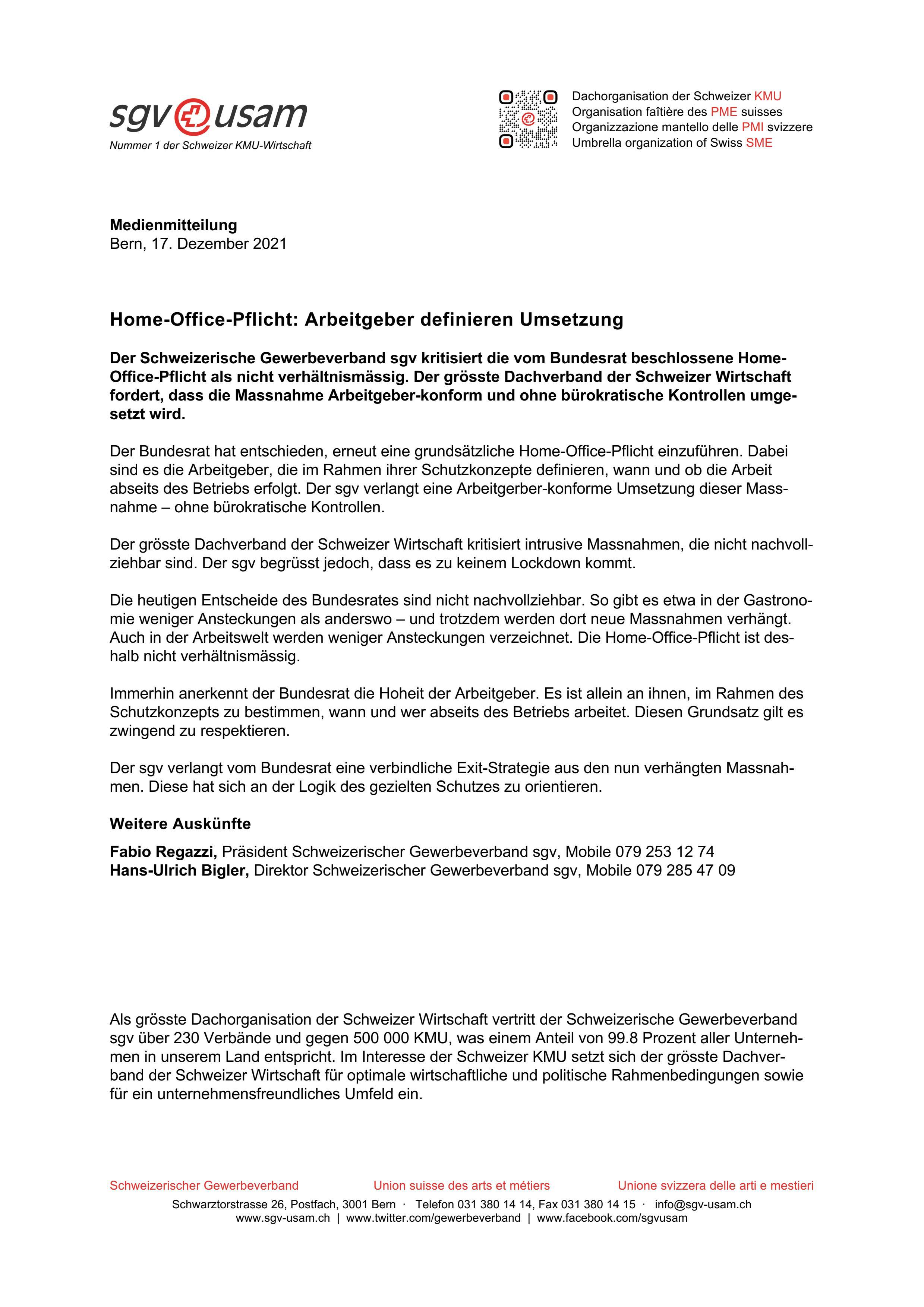 Home-Office-Pflicht: Arbeitgeber definieren Umsetzung