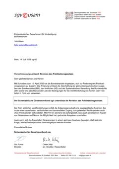  Revision des Publikationsgesetzes