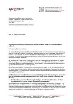  Umsetzung der technischen Säule des 4. EU-Eisenbahnpakets – 2. Schritt