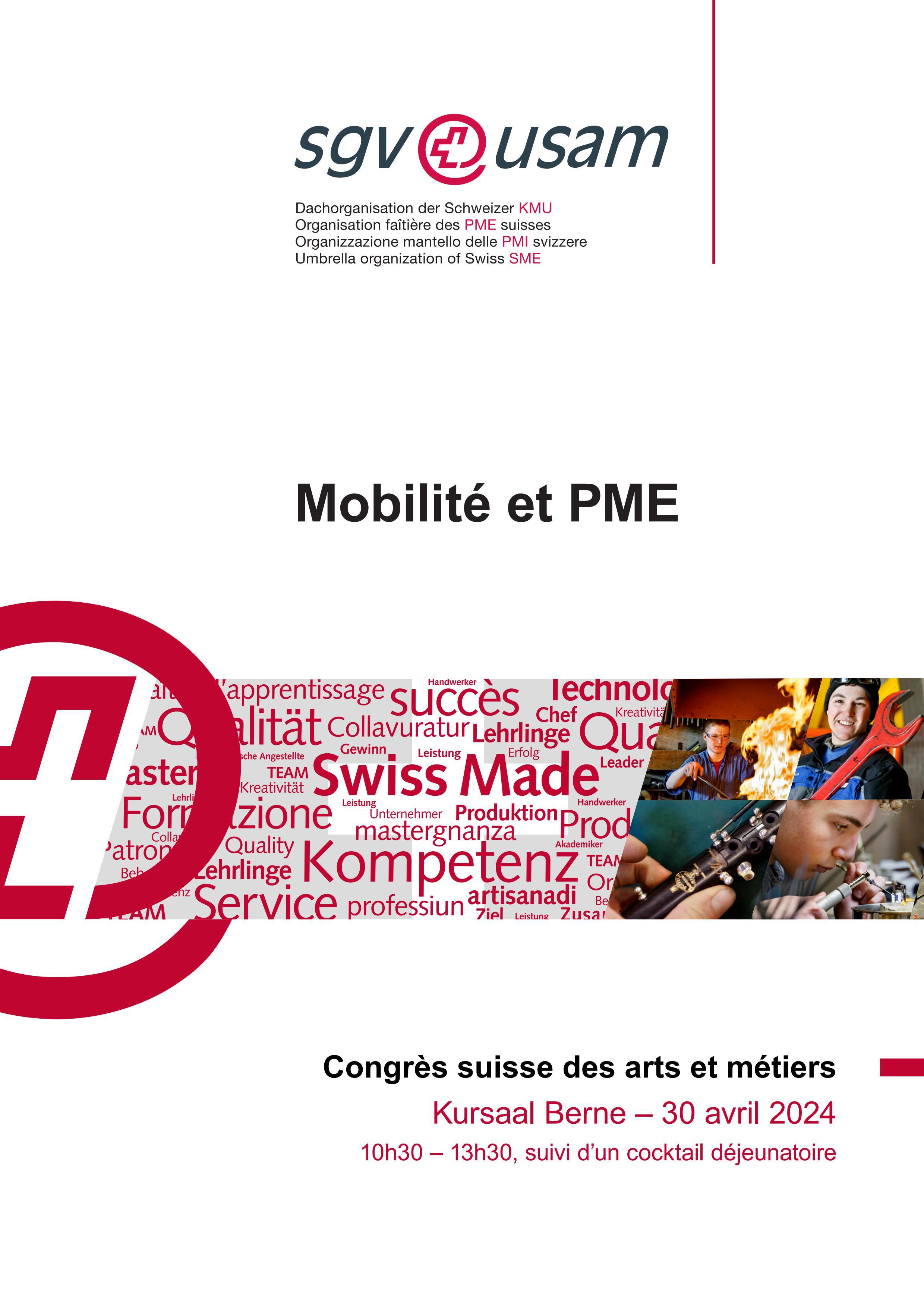  Brochure Congrès suisse des arts et métiers 2024