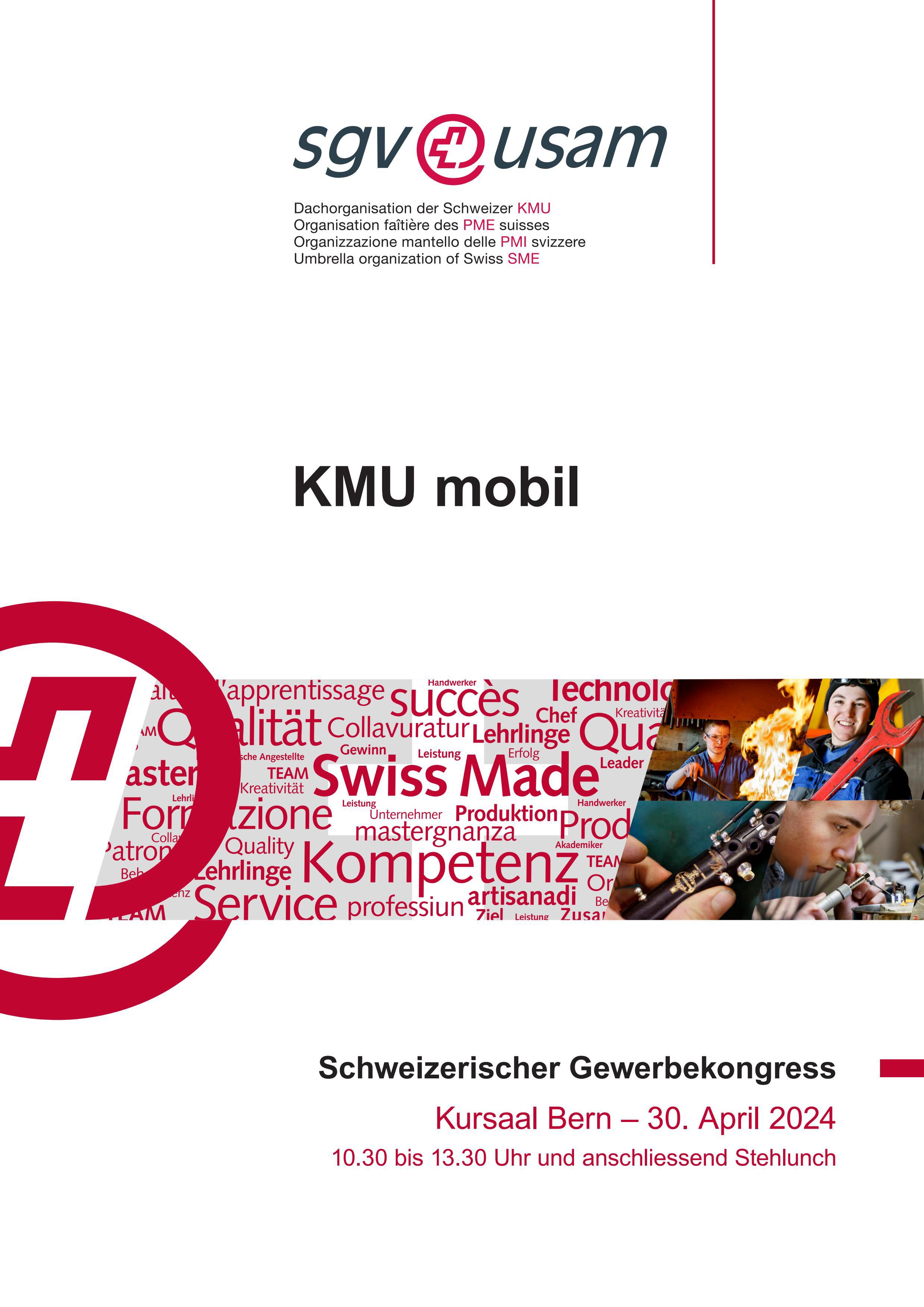  Broschüre Schweizerischer Gewerbekongress 2024