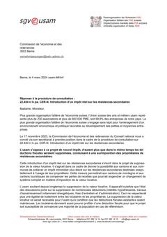  22.454 n Iv.pa. CER-N. Introduction d’un impôt réel sur les résidences secondaires