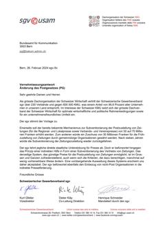  Änderung des Postgesetzes (PG)